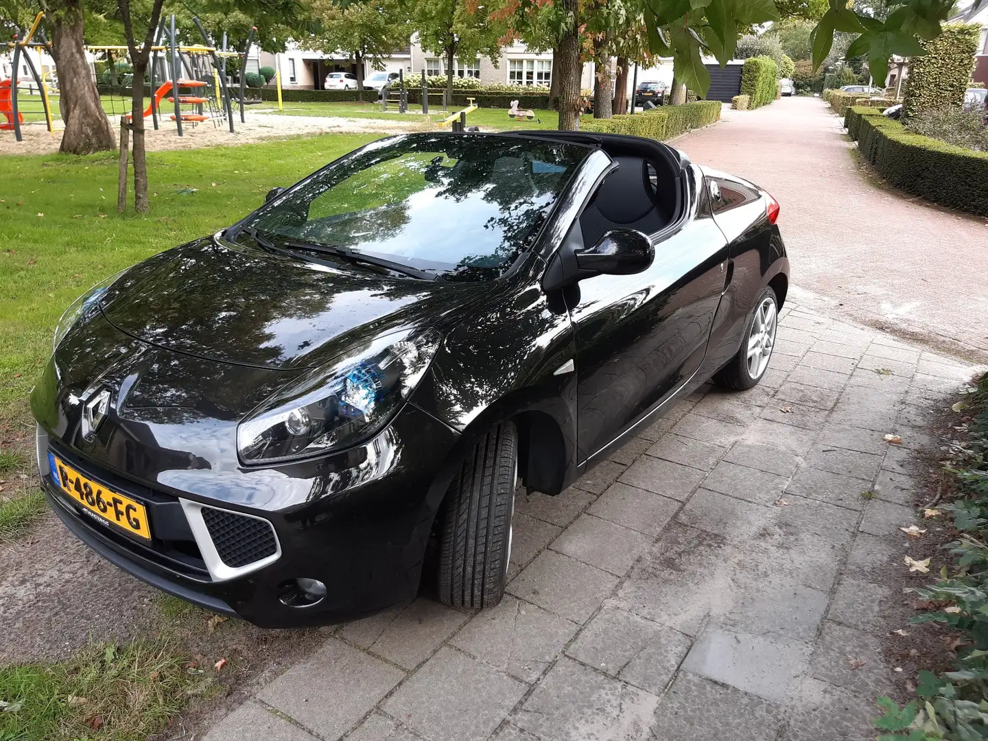 Renault Wind 1.2 TCE Dynamique, incl APK en Servicebeurt Чёрный - 1