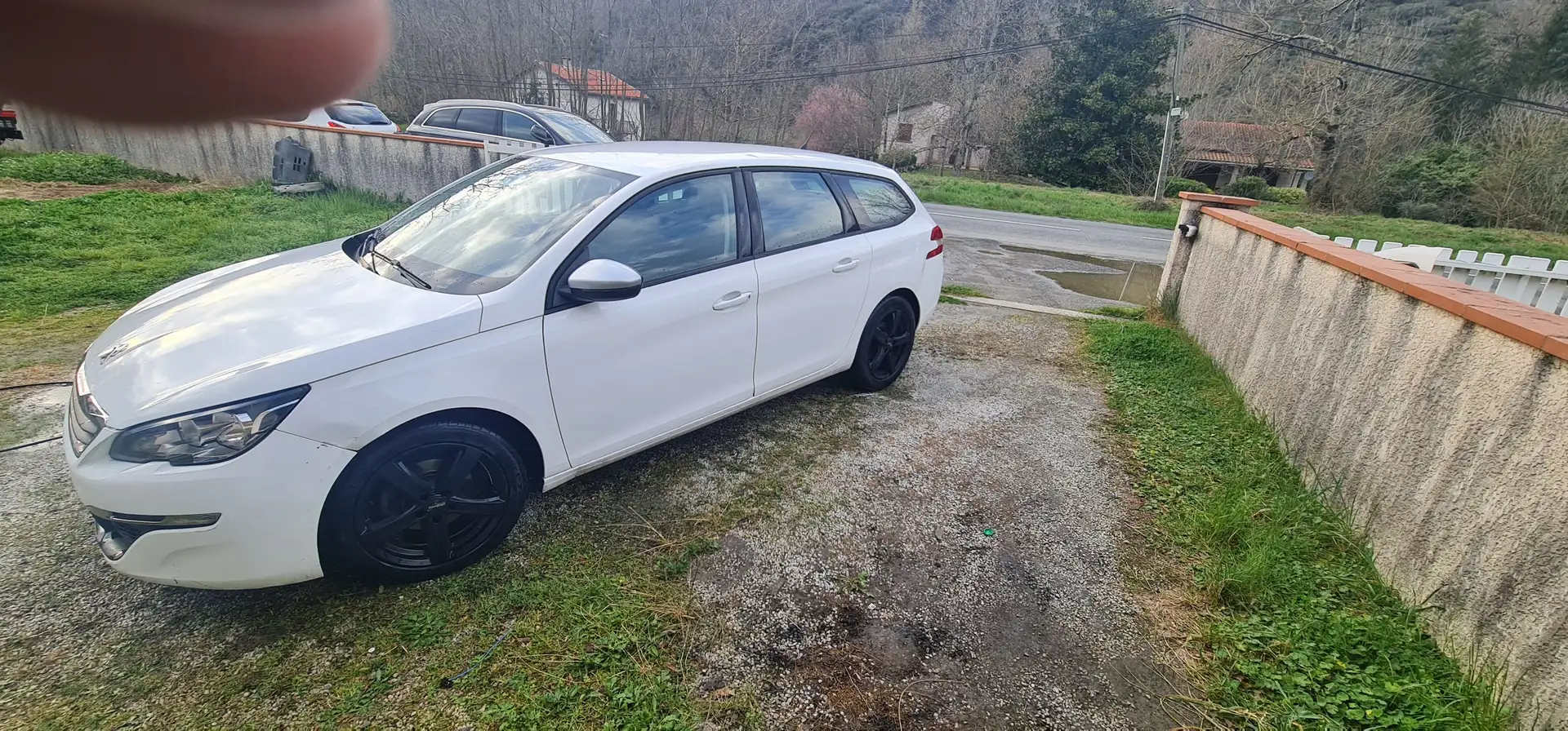 Peugeot 308 308 SW 1.6 BLUEHDI 120 S Blanc - 2