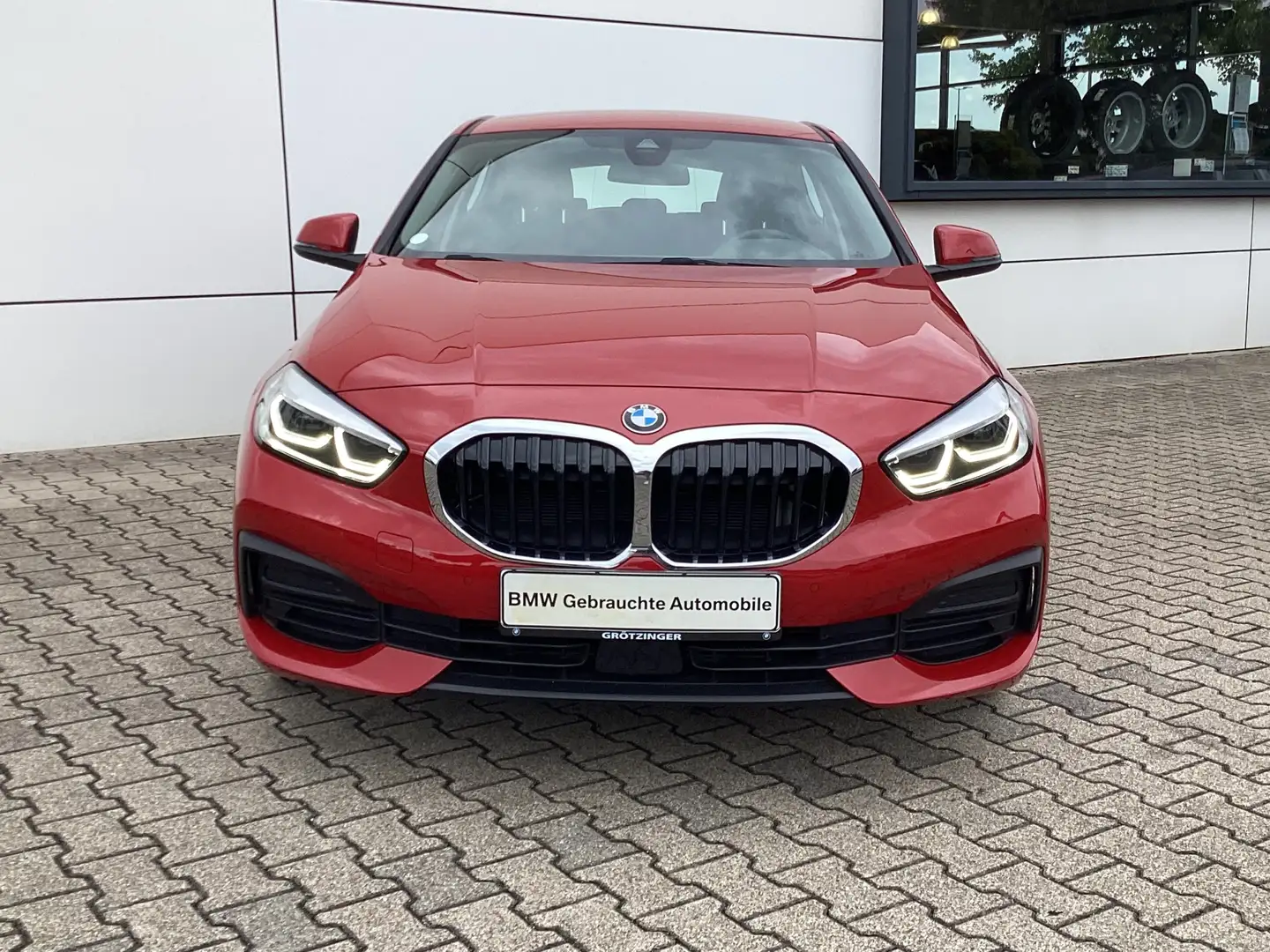 BMW 118 i Advantage LED+PDC+DAB+SHZ+Live-Cockpit Rouge - 2