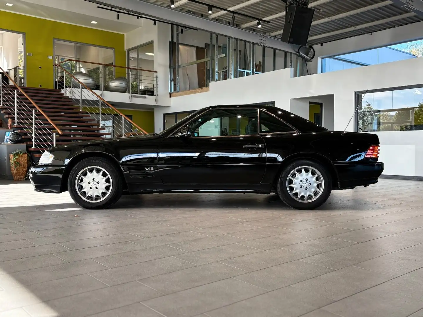 Mercedes-Benz SL 600 V12 Cabrio/Roadster*Hart/Softtop*Memory* Nero - 2