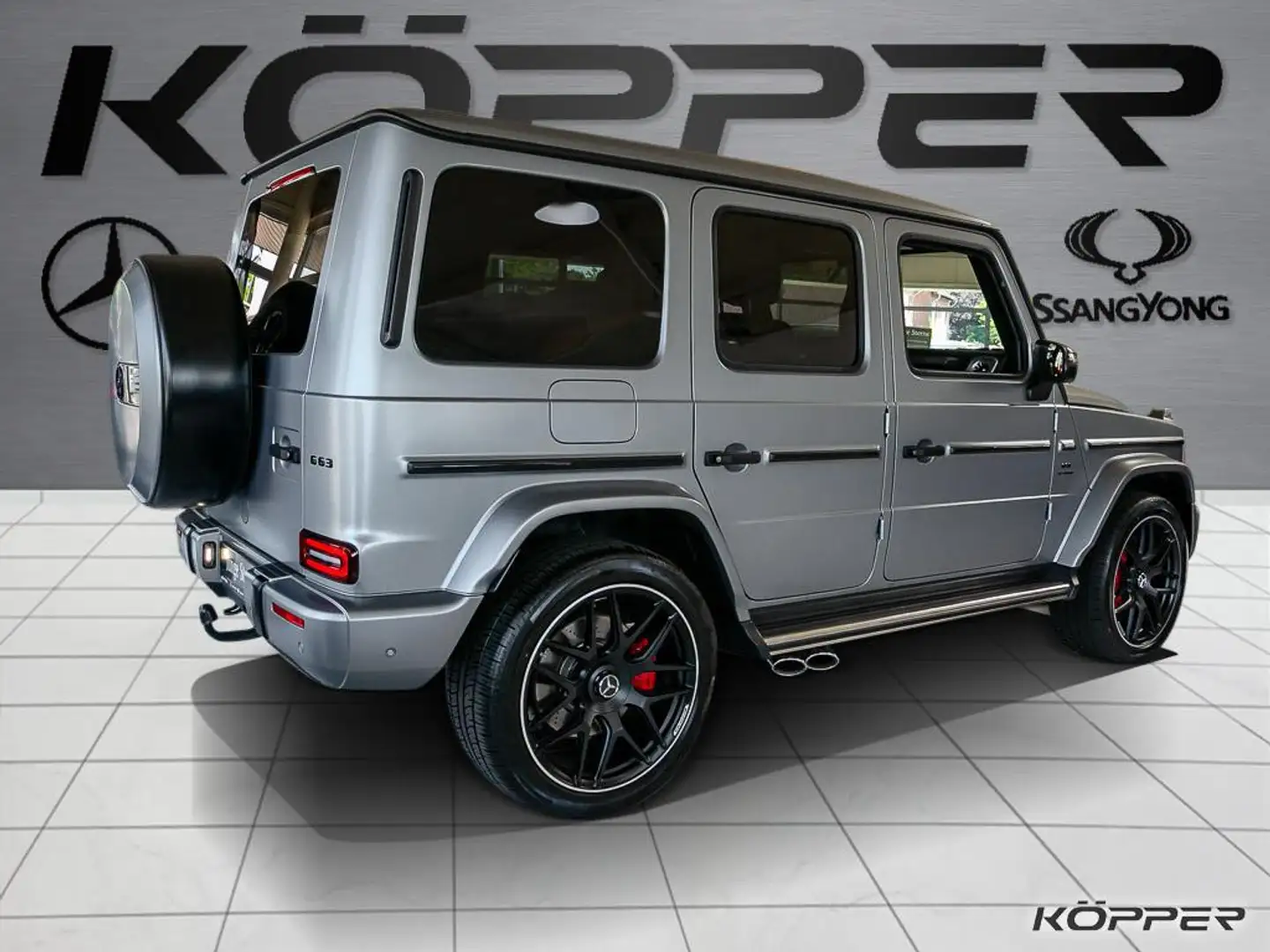 Mercedes-Benz G 63 AMG SUPERIOR Performance Night I & II AHK Сірий - 2