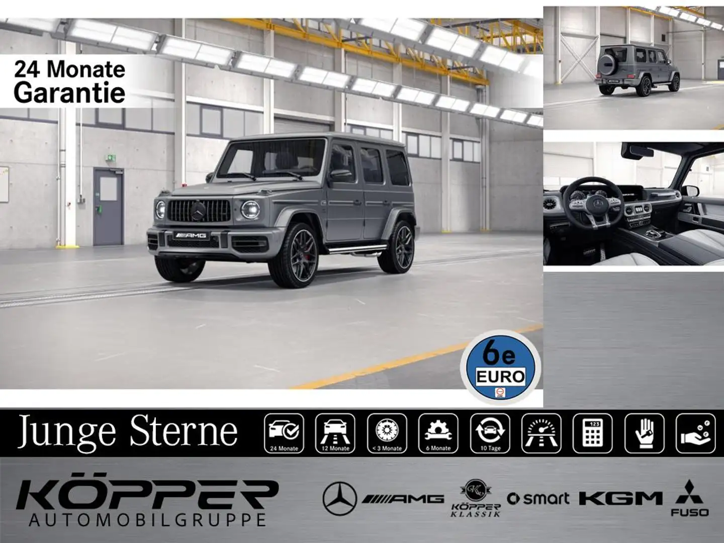 Mercedes-Benz G 63 AMG SUPERIOR Performance Night I & II AHK Grau - 1
