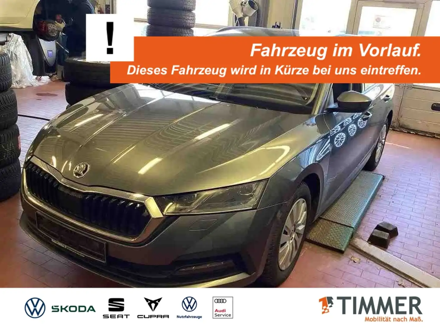 Skoda Octavia Combi 2.0 TDI DSG +MATRIX +ACC +VIRTUAL +NAVI +SH Grau - 1