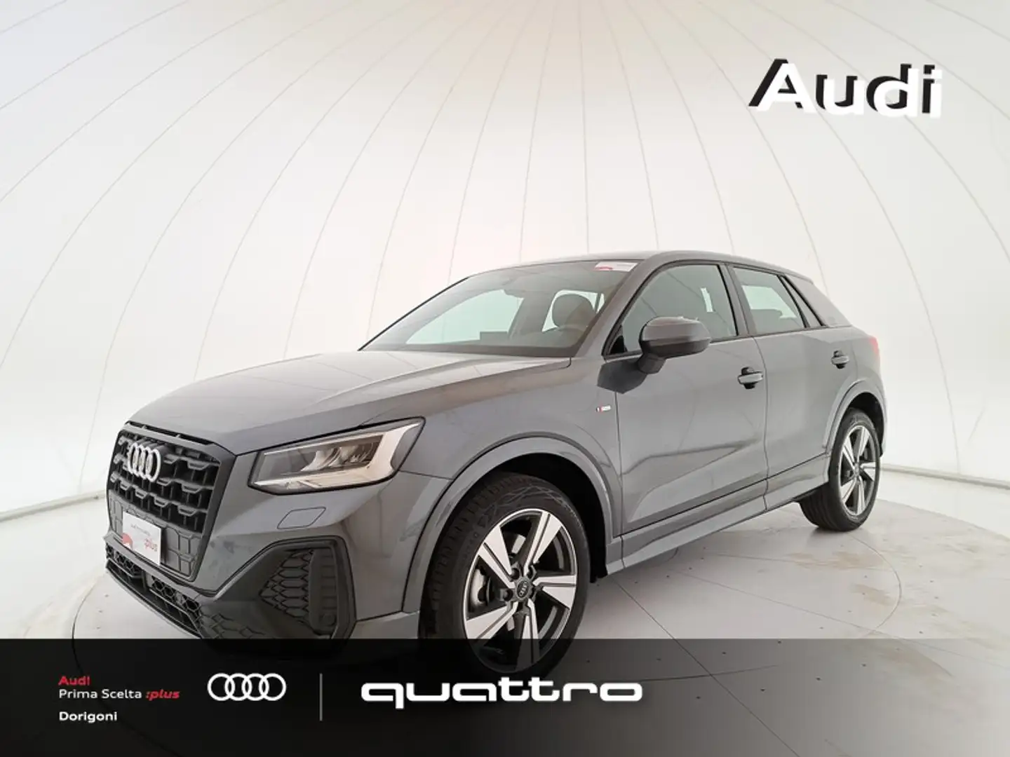 Audi Q2 40 2.0 tfsi s line edition quattro s-tronic Grey - 1