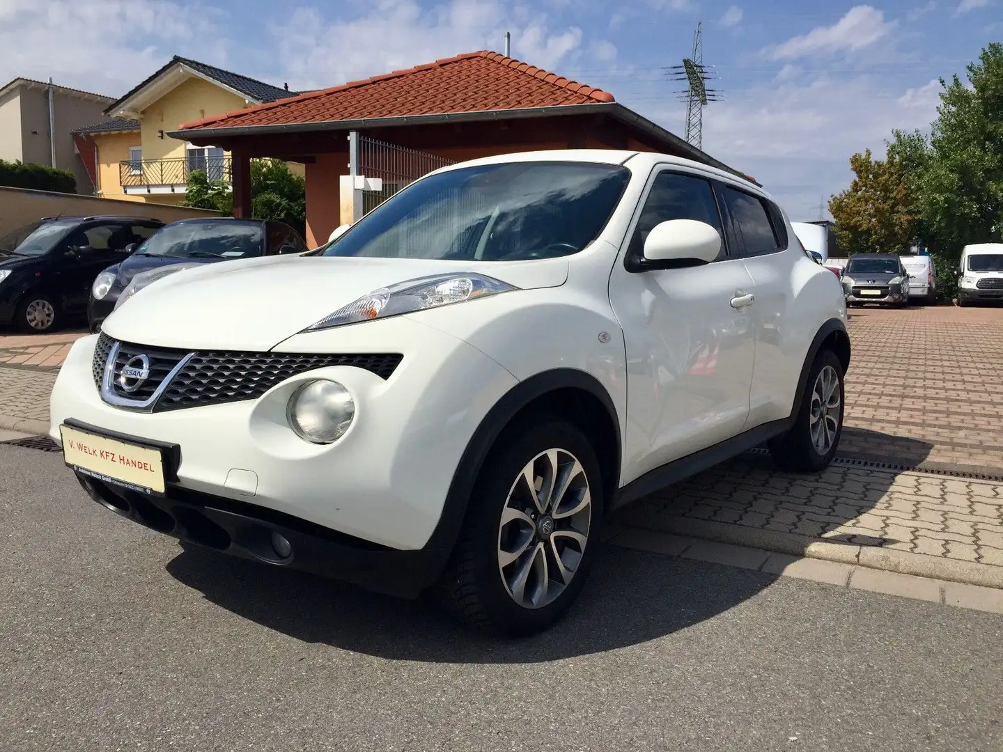Nissan Juke Tekna Navi Klima Weiß - 1
