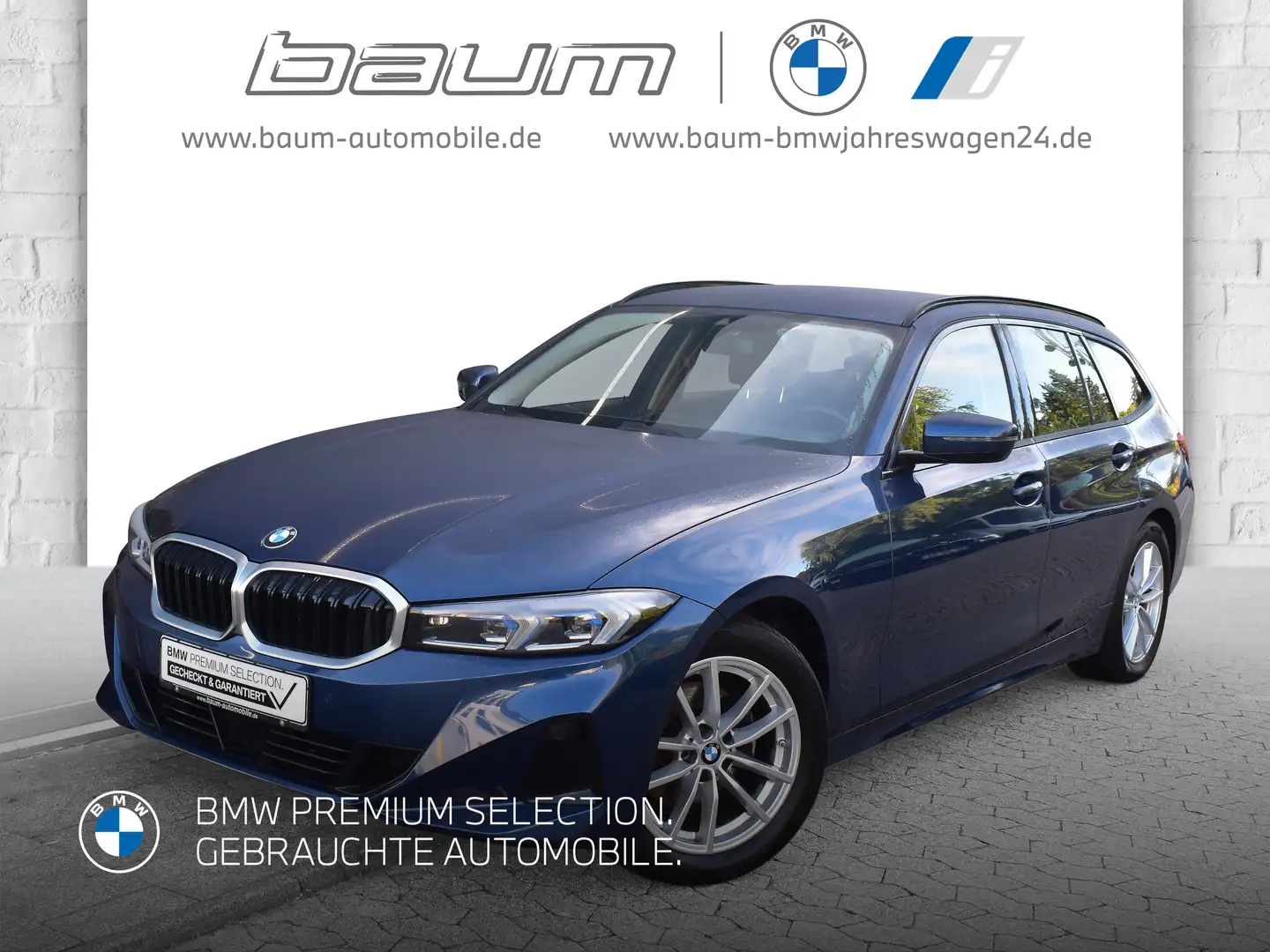 BMW 320 d Touring DAB LED Komfortzg. ACC + Stop&Go Blau - 1