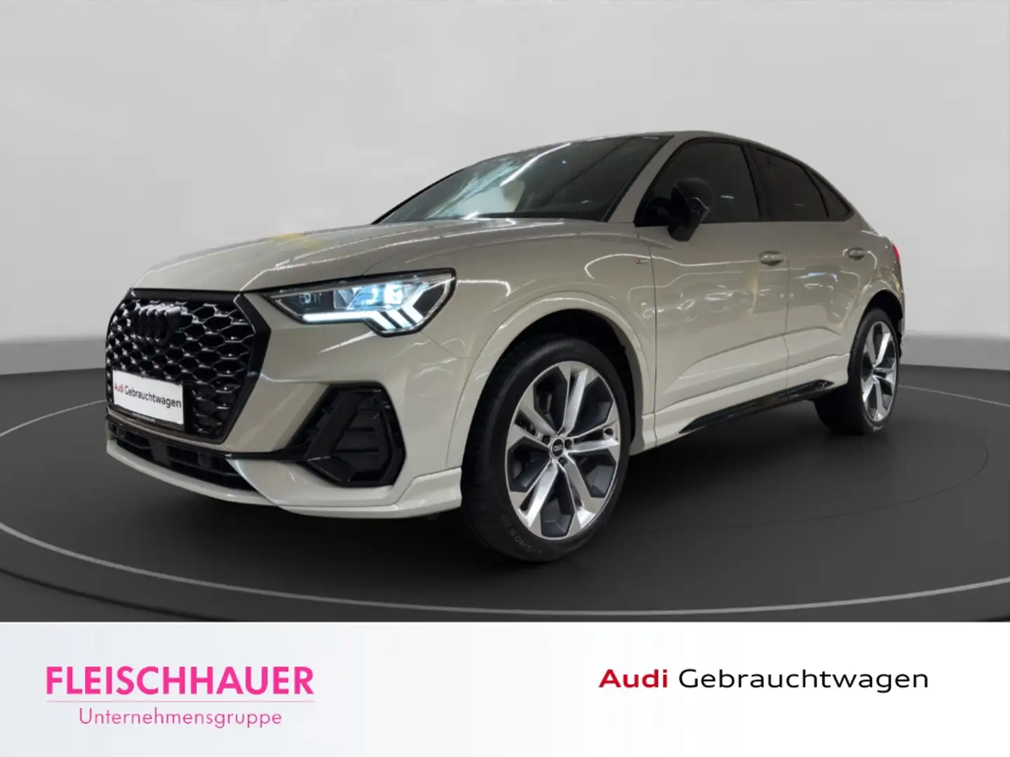 Audi Q3 SB 40 TFSI quattro S line LED+NAVI+BUSINESS+RFK+SH Gelb - 1