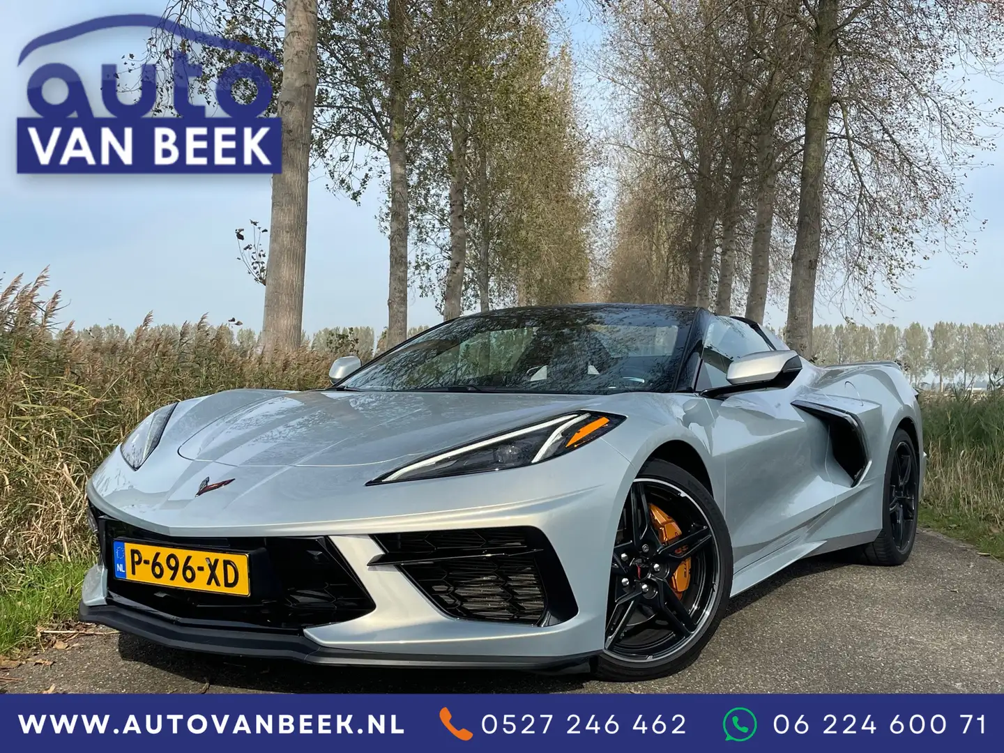 Chevrolet Corvette C8 Cabrio LT2 Z51 Akrapovic Grey - 1