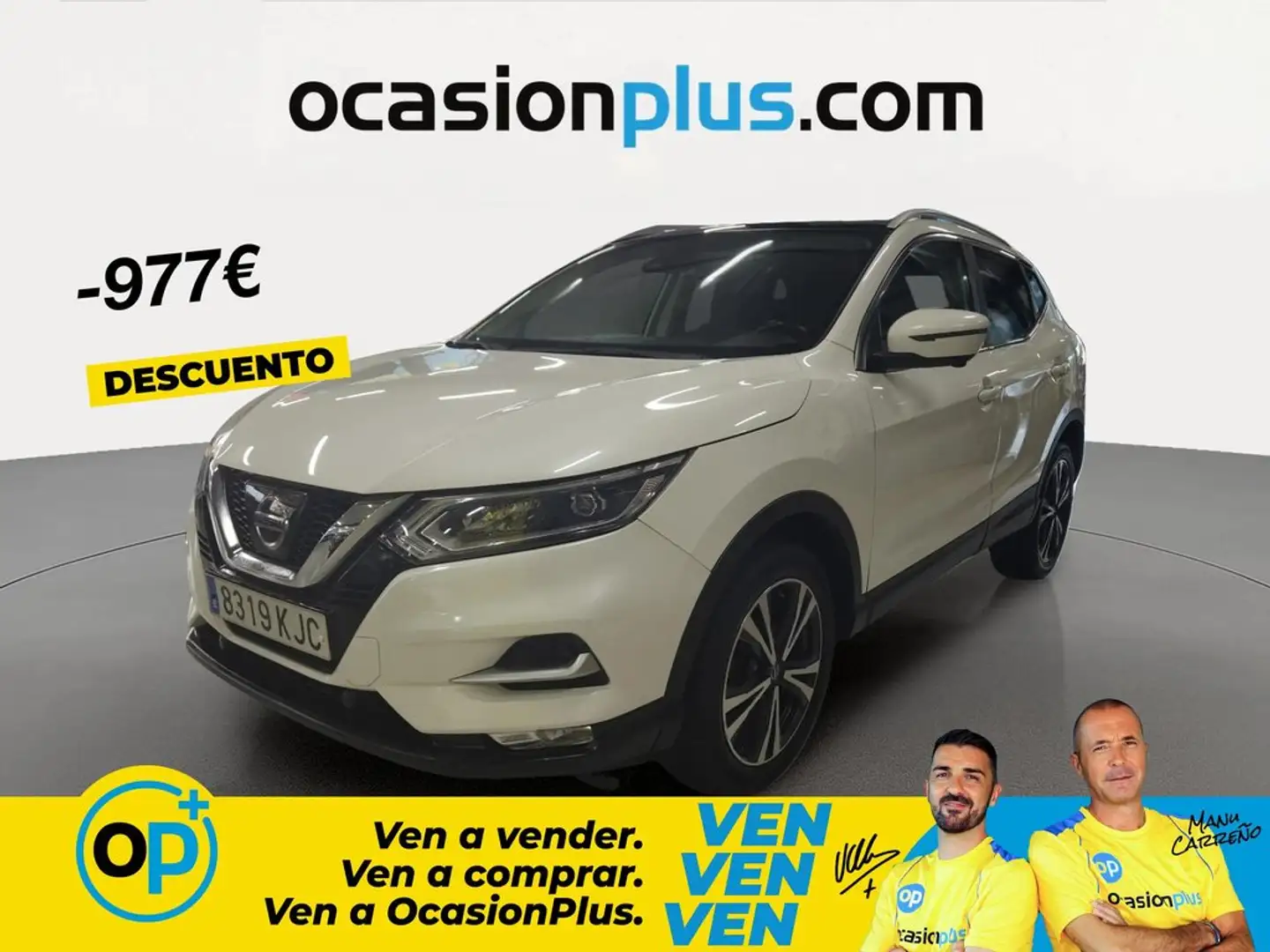 Nissan Qashqai 1.2 DIG-T N-Connecta 4x2 Blanco - 1