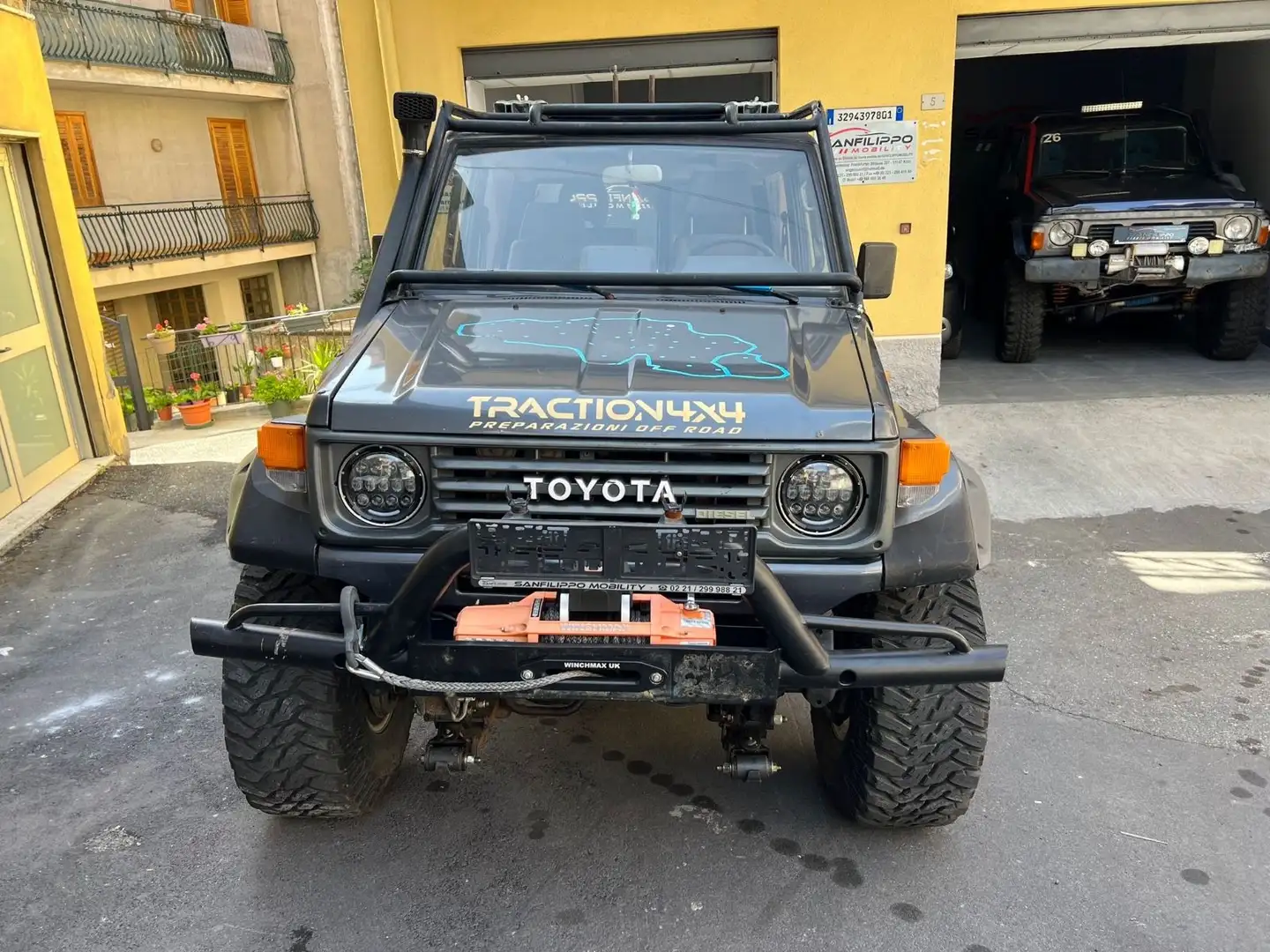 Toyota Land Cruiser HZ J70 LV 4x4 4.2 Turbo Bleu - 2