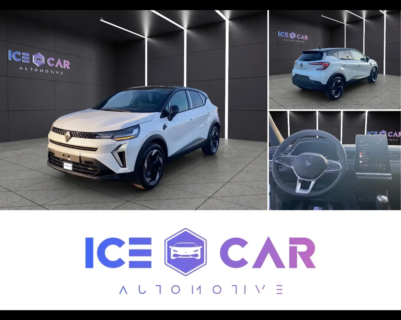 Renault Captur ECO-G 100 CV Techno FULL OPTIONAL! Bianco - 1