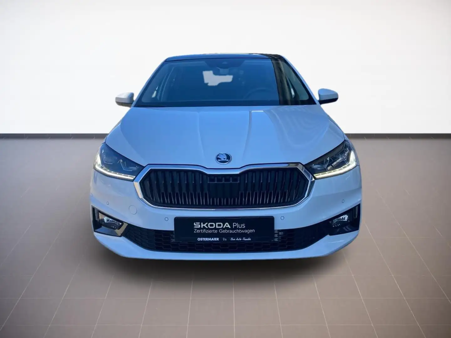 Skoda Fabia Drive 1.0TSI DSG.NAVI.FernA.ViCo.PANO.KAM.LED.ACC. Weiß - 2