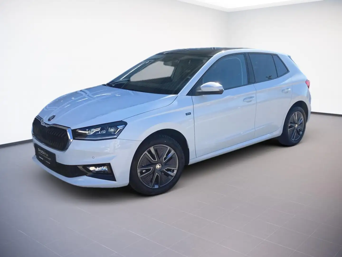 Skoda Fabia Drive 1.0TSI DSG.NAVI.FernA.ViCo.PANO.KAM.LED.ACC. Weiß - 1