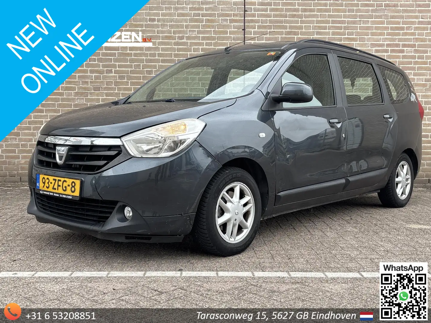 Dacia Lodgy 1.5 dCi Lauréate 7p. | Airco | Cruise | Navi | PDC Grijs - 1
