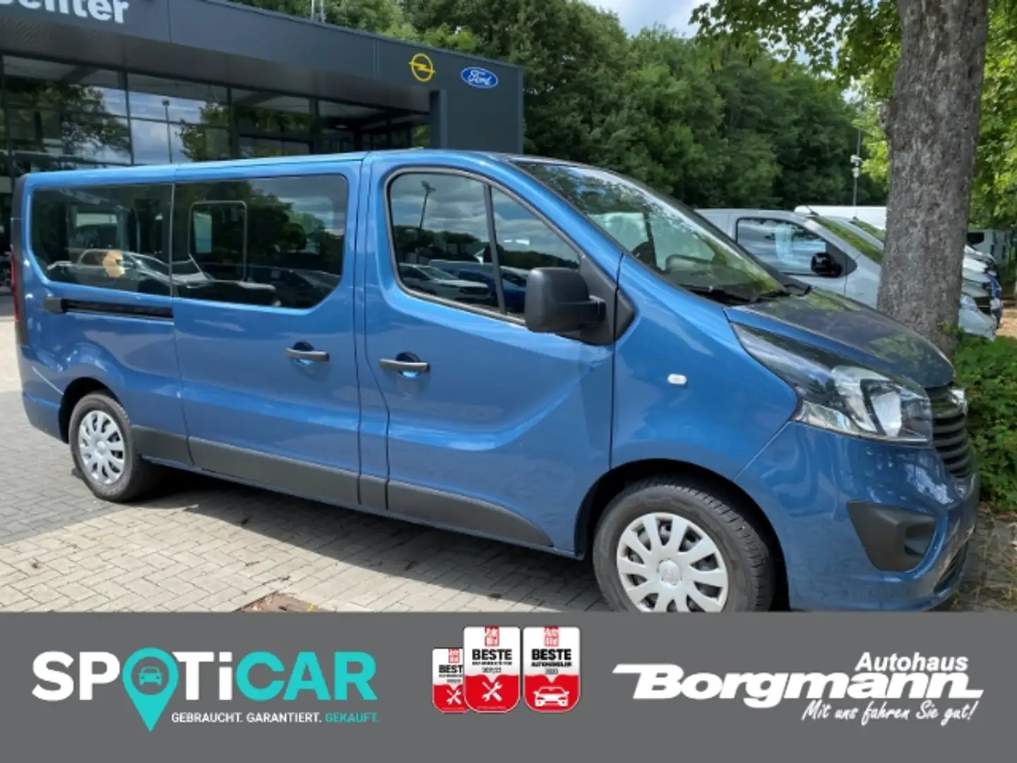 Opel Vivaro COMBI 9 Sitzer Navi DAB+ Rückfahrkamera Bleu - 1