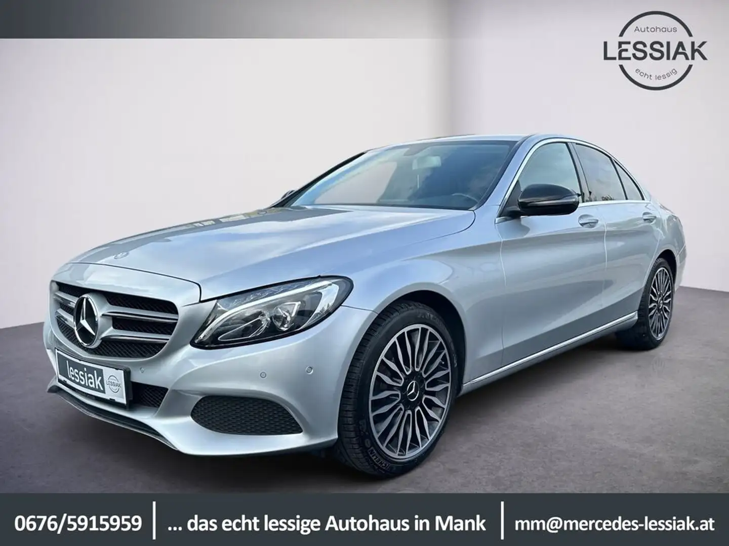 Mercedes-Benz C 200 d | Avantgarde | LED-SW | Navigation Argent - 1