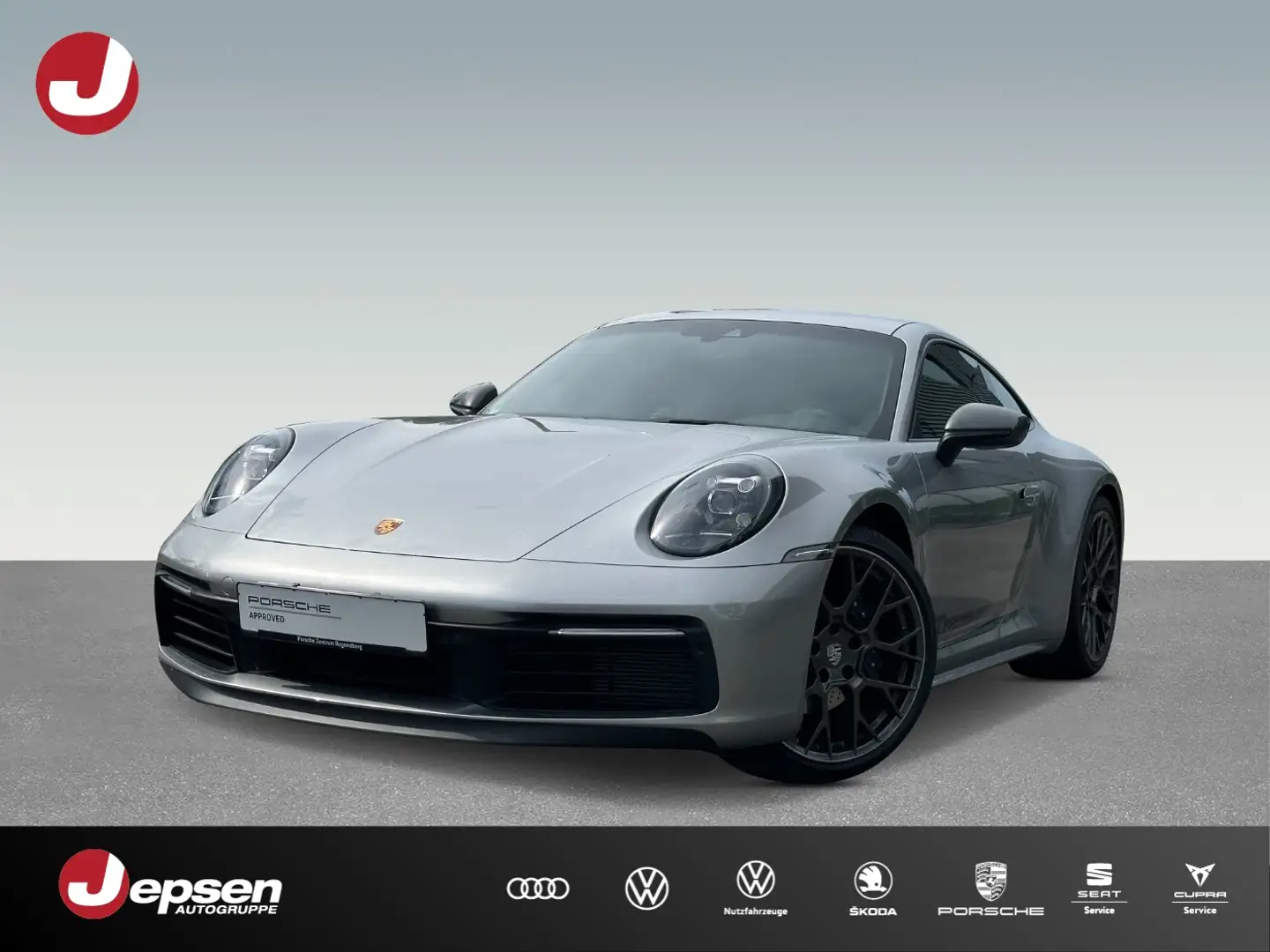 Porsche 992 911 Carrera T Rückfahrkamera SHZ LED Silber - 1