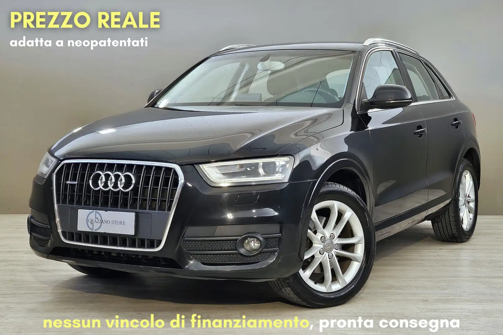 Audi Q3 AUDI Q3 2.0 TDI quattro Advanced Plus Black - 1