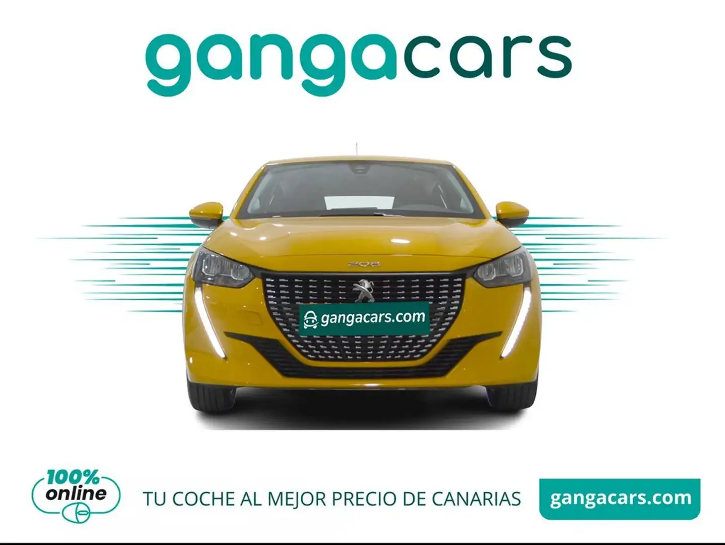 Peugeot 208 PureTech 73kW (100CV) Active Pack Gelb - 2