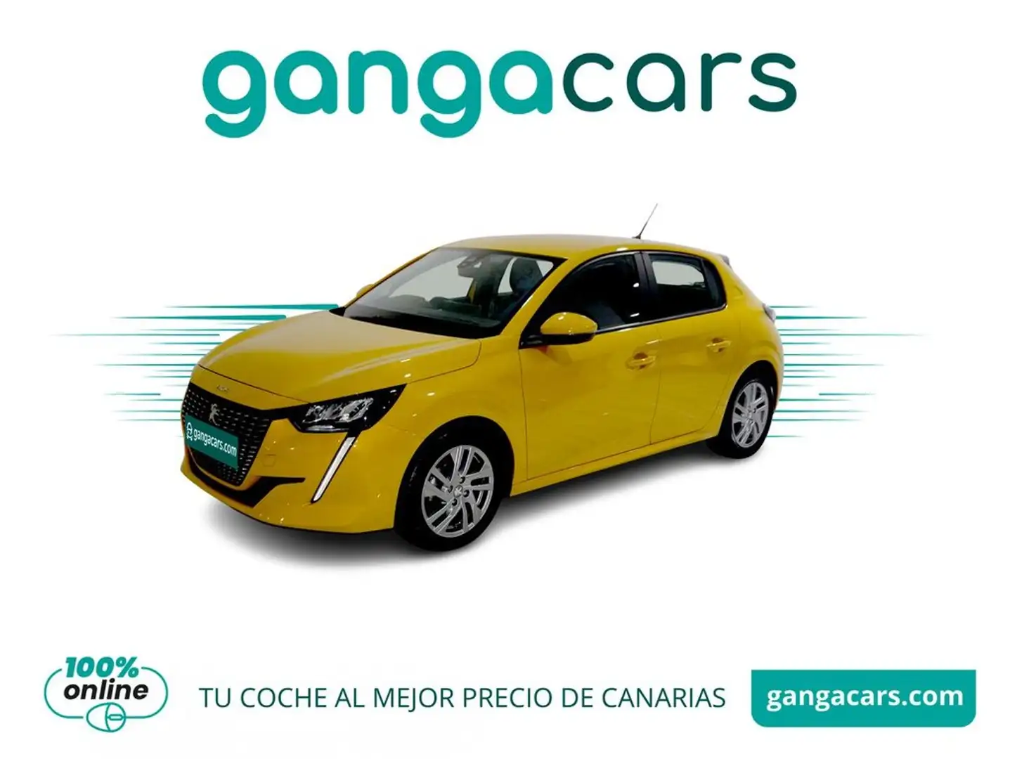Peugeot 208 PureTech 73kW (100CV) Active Pack Gelb - 1