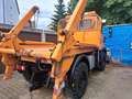Trucks-Lkw Mercedes-Benz Unimog U300 4x4 Absetzkipper Wechselsy Prits Zapfw Oranje - thumbnail 6