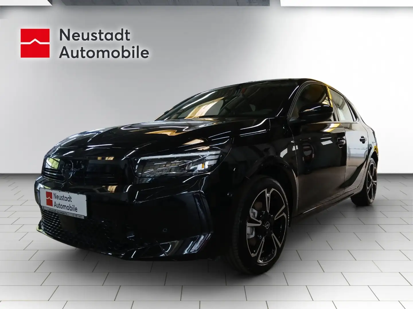Opel Corsa GS-Line Navi, Klimaautomatik Schwarz - 1