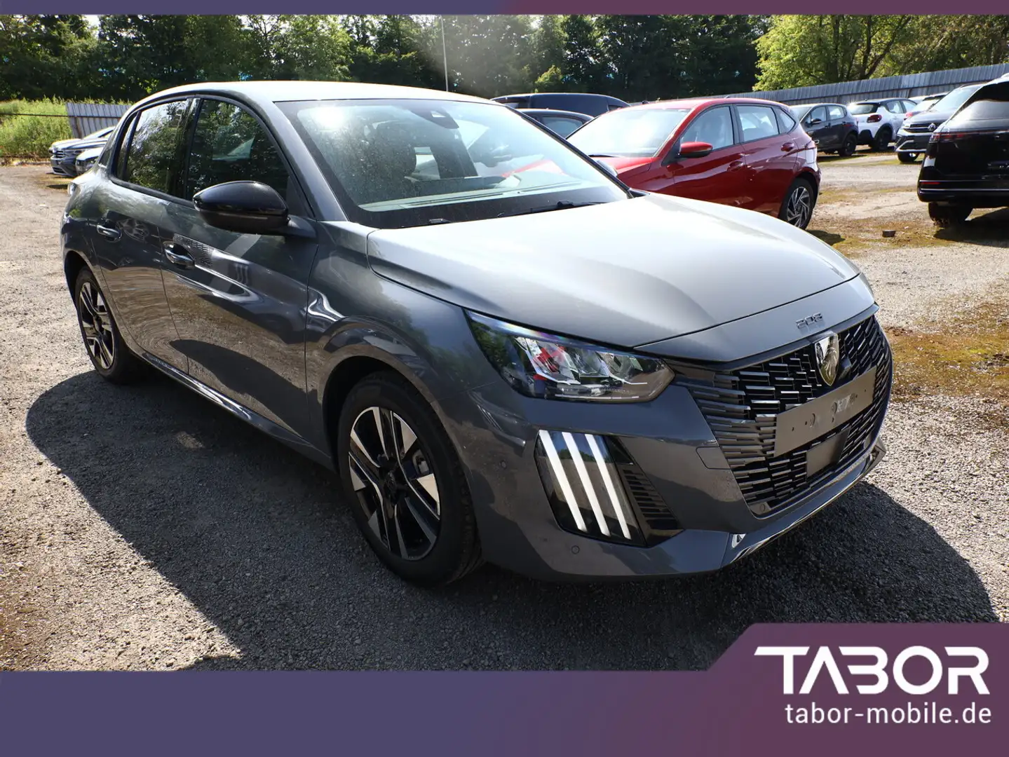 Peugeot 208 100 Allure 2xPDC DAB LED CarPlay Klimaaut Grau - 2