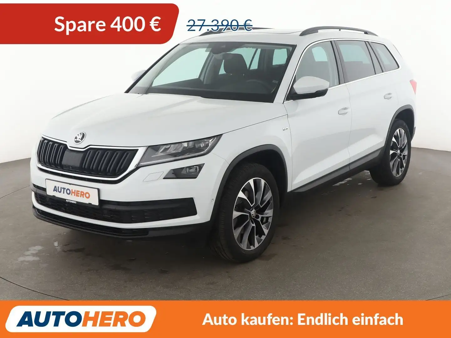 Skoda Kodiaq 1.5 TSI ACT Drive 125*NAVI*360*ACC* Weiß - 1