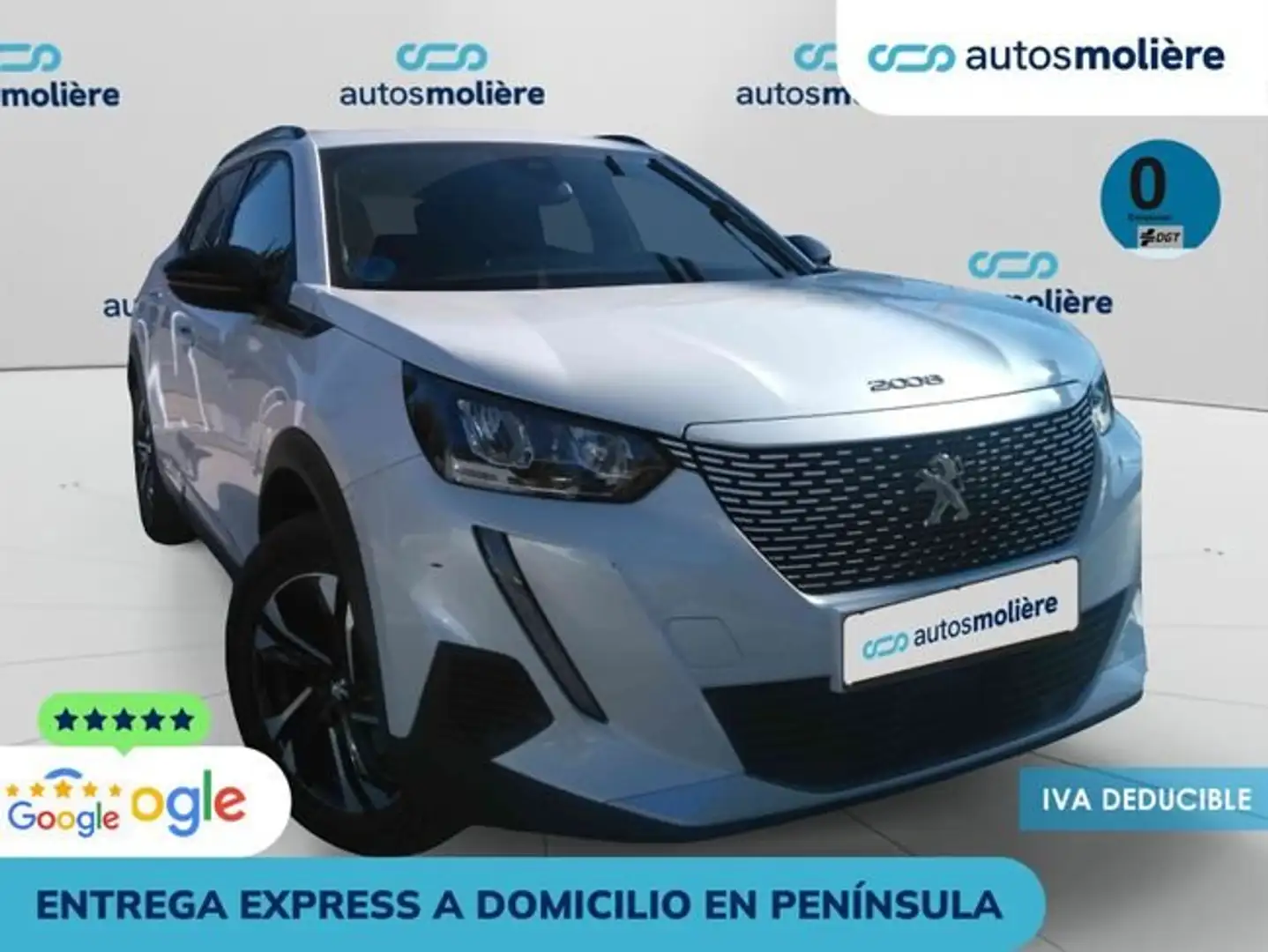 Peugeot 2008 El%C3%A9ctrico+Allure+Pack+100+kW+%28136+CV%29 Blanco - 2