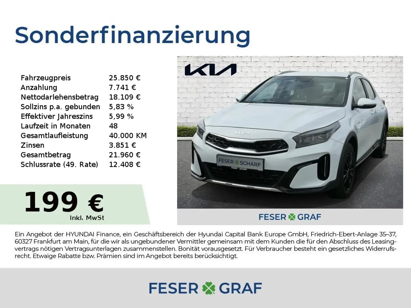 Kia XCeed 1.5T DCT7 SPIRIT XCLUSIVE Weiß - 1
