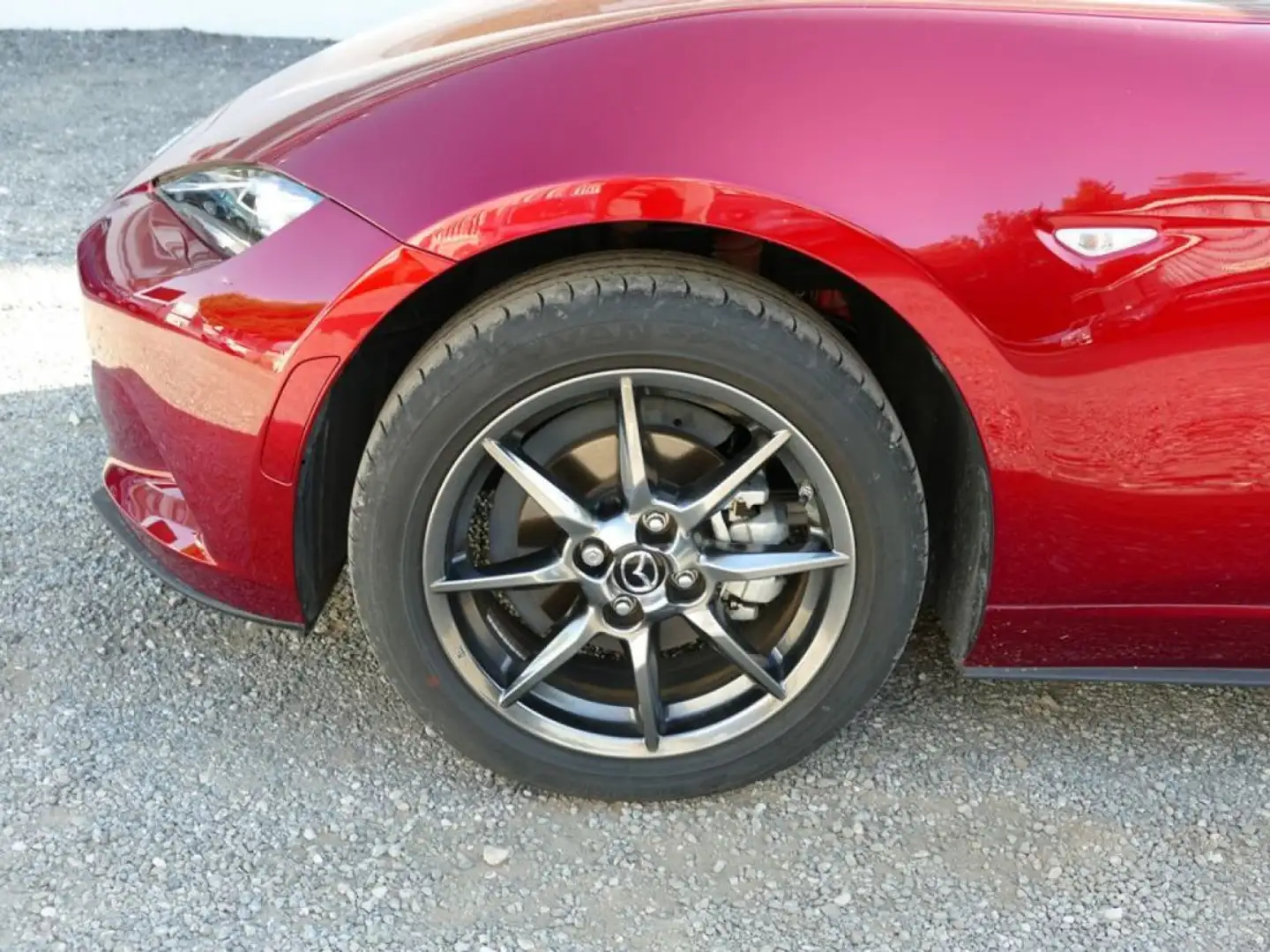 Mazda MX-5 ST 2022 1.5 SKYACTIV-G 132 Ch SELECTION CUIR PURE WHITE BVM6 Rojo - 2