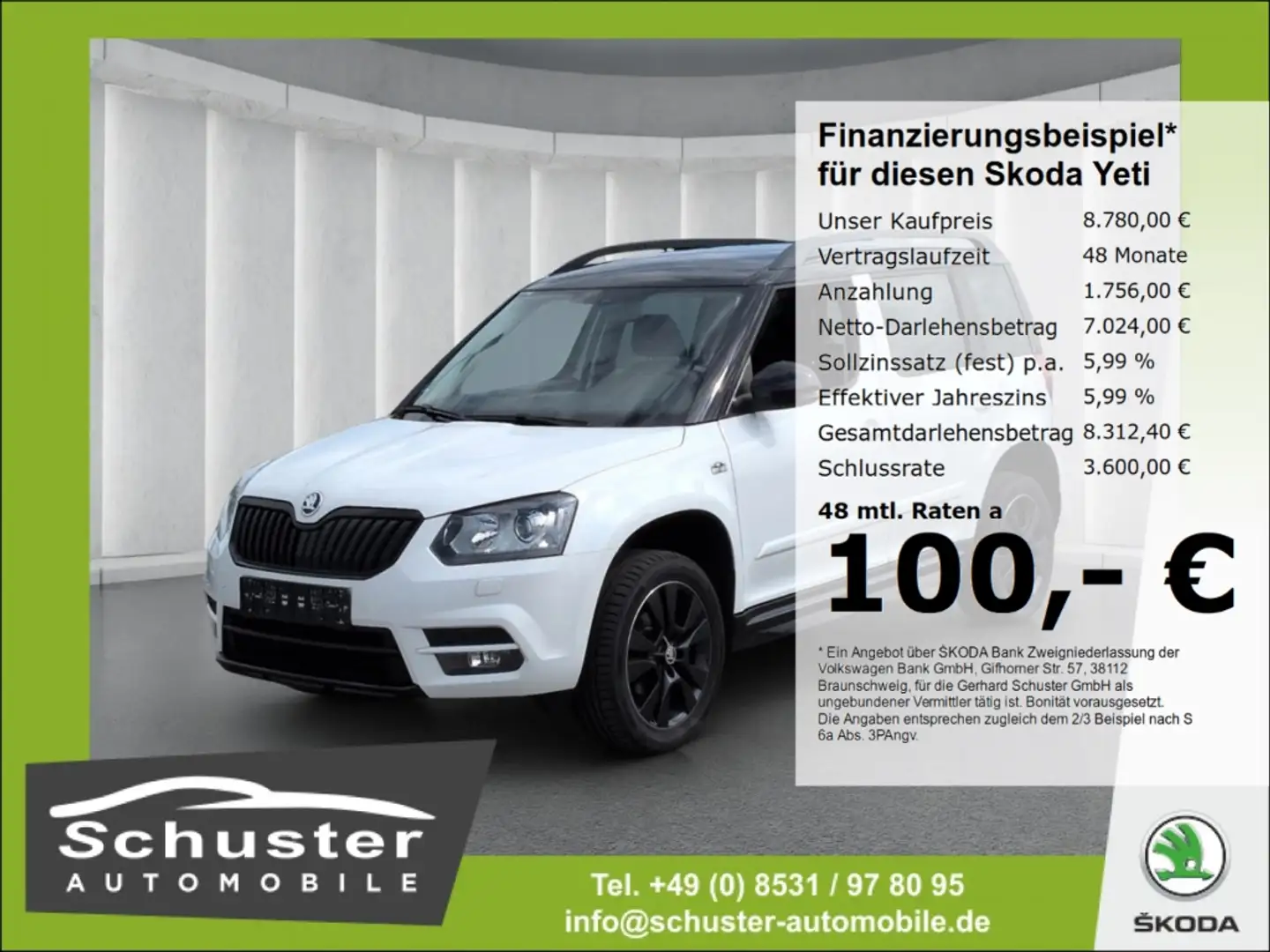 Skoda Yeti Monte Carlo 1.2TSI*AHK Xenon Tempo SHZ PDC Blanc - 1