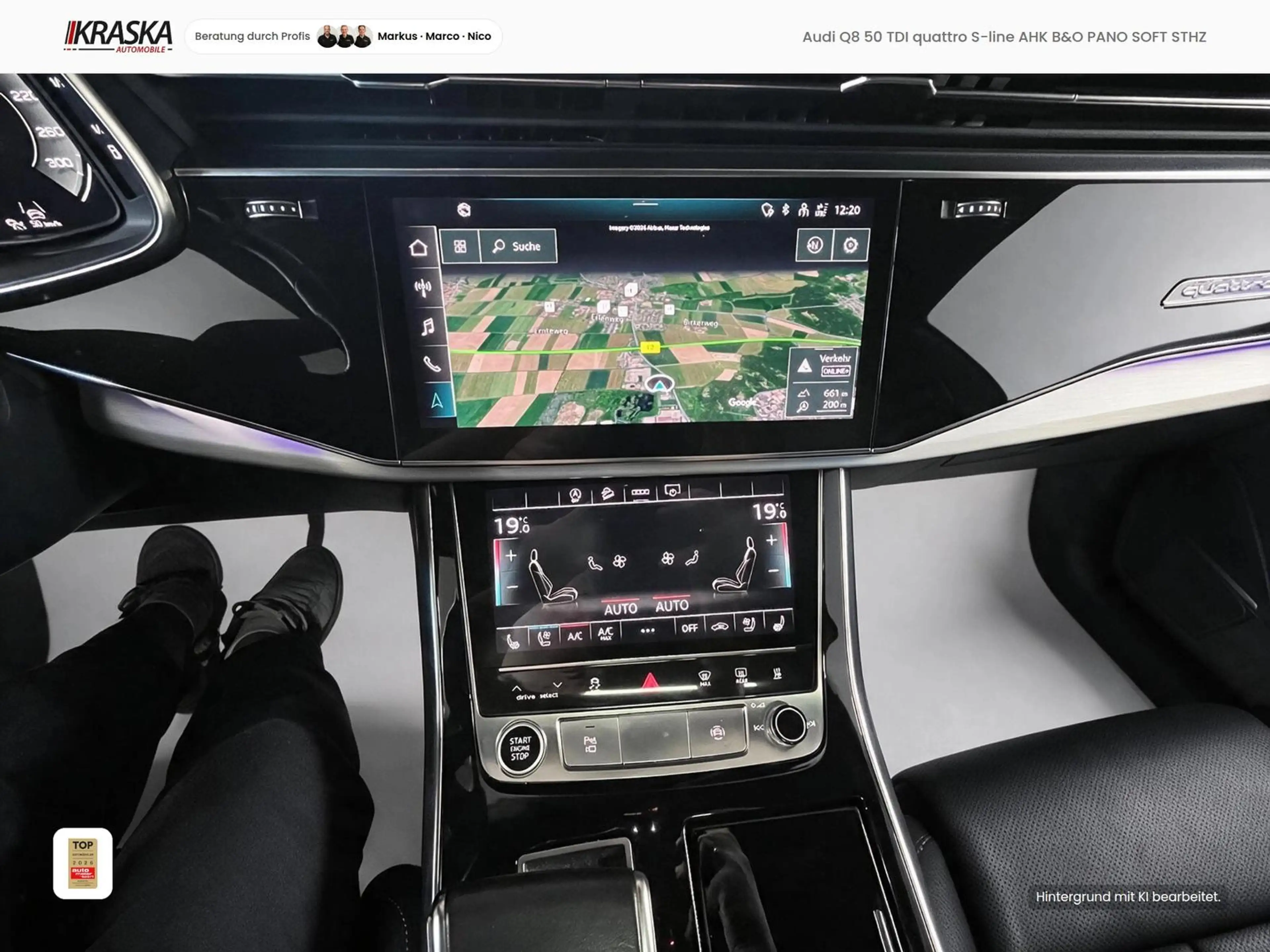 Audi Q8 50 TDI quattro S-line AHK B&O PANO SOFT STHZ — photo 13