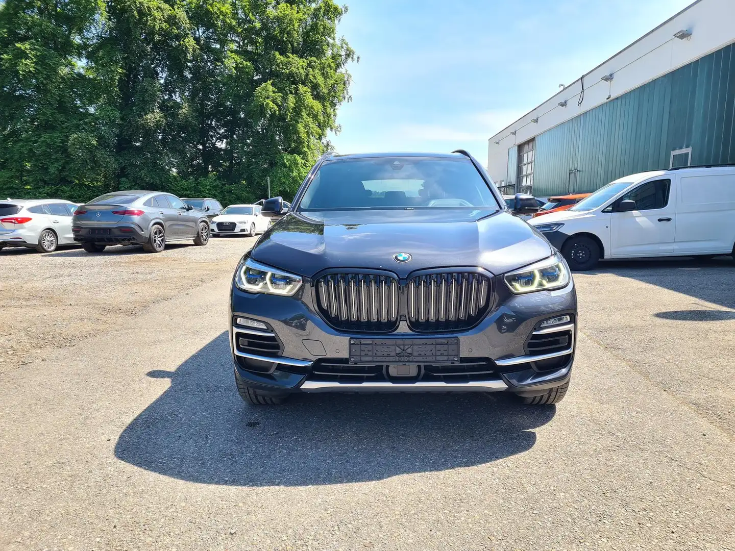 BMW X5 xDrive 30d xLine AHK Innovation StHeiz Pano Grijs - 2