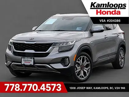 Gray 2021 Kia Seltos SUV / Crossover All-Wheel Drive Automatic