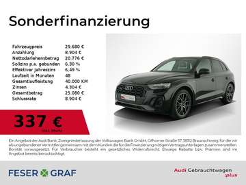 55 TFSI e S Line Int Pano,Luft/air,AHK,B&O,Leder
