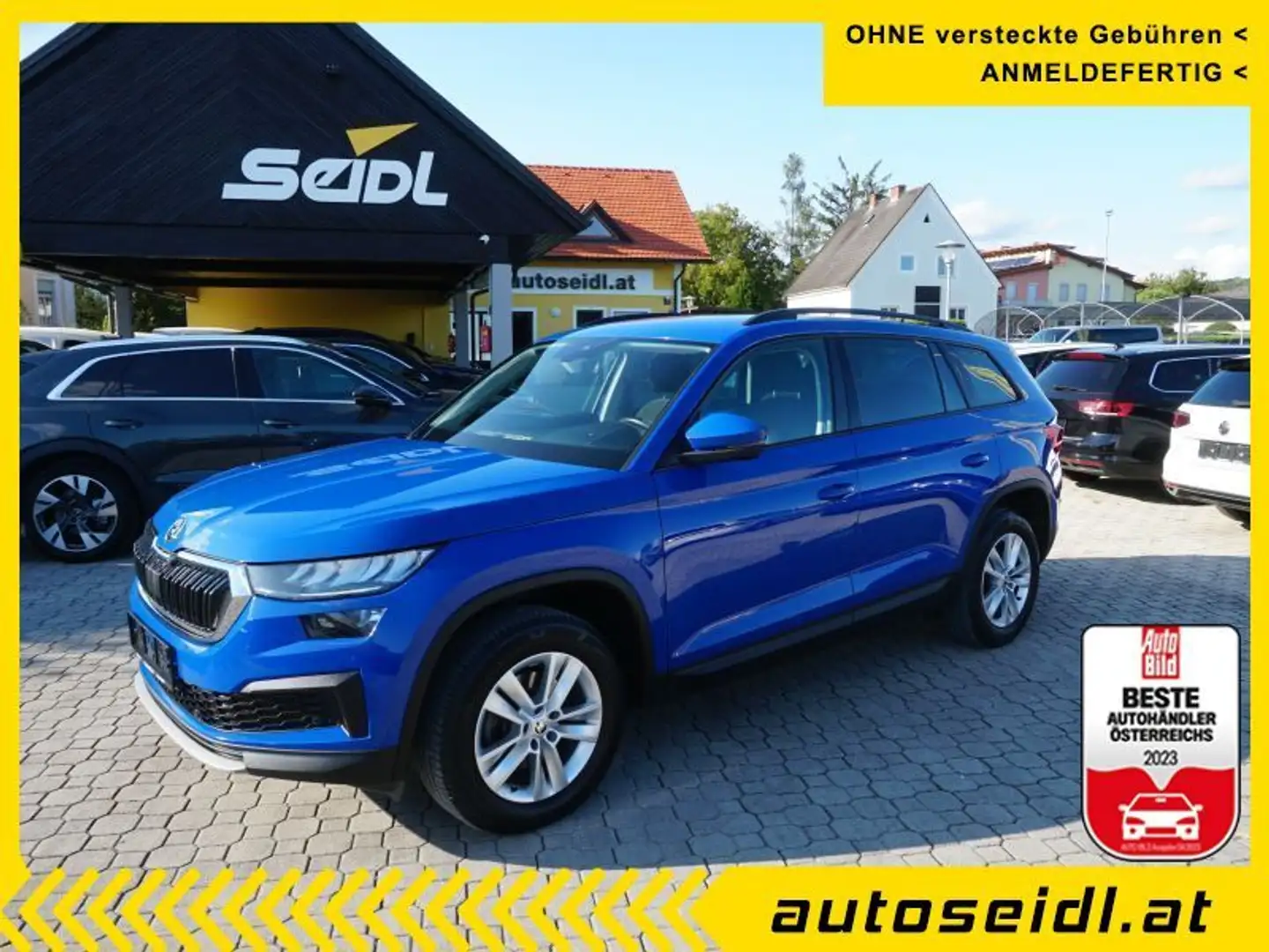 Skoda Kodiaq 2,0 TDI Ambition DSG *VIRTUAL+LED+NAVI* Blau - 1