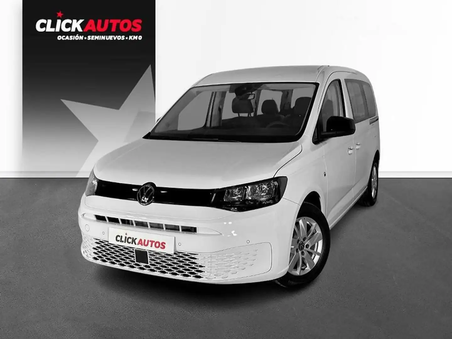 Volkswagen Caddy 2.0 TDI 122CV Origin DSG 7 pl. Blanc - 1
