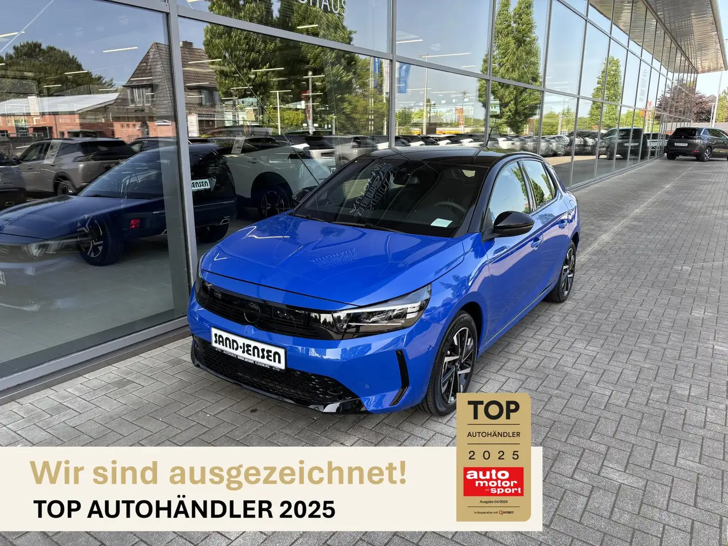 Opel Corsa 1.2 PT GS LED Totw Kamera 16" Carplay Temp Blau - 1