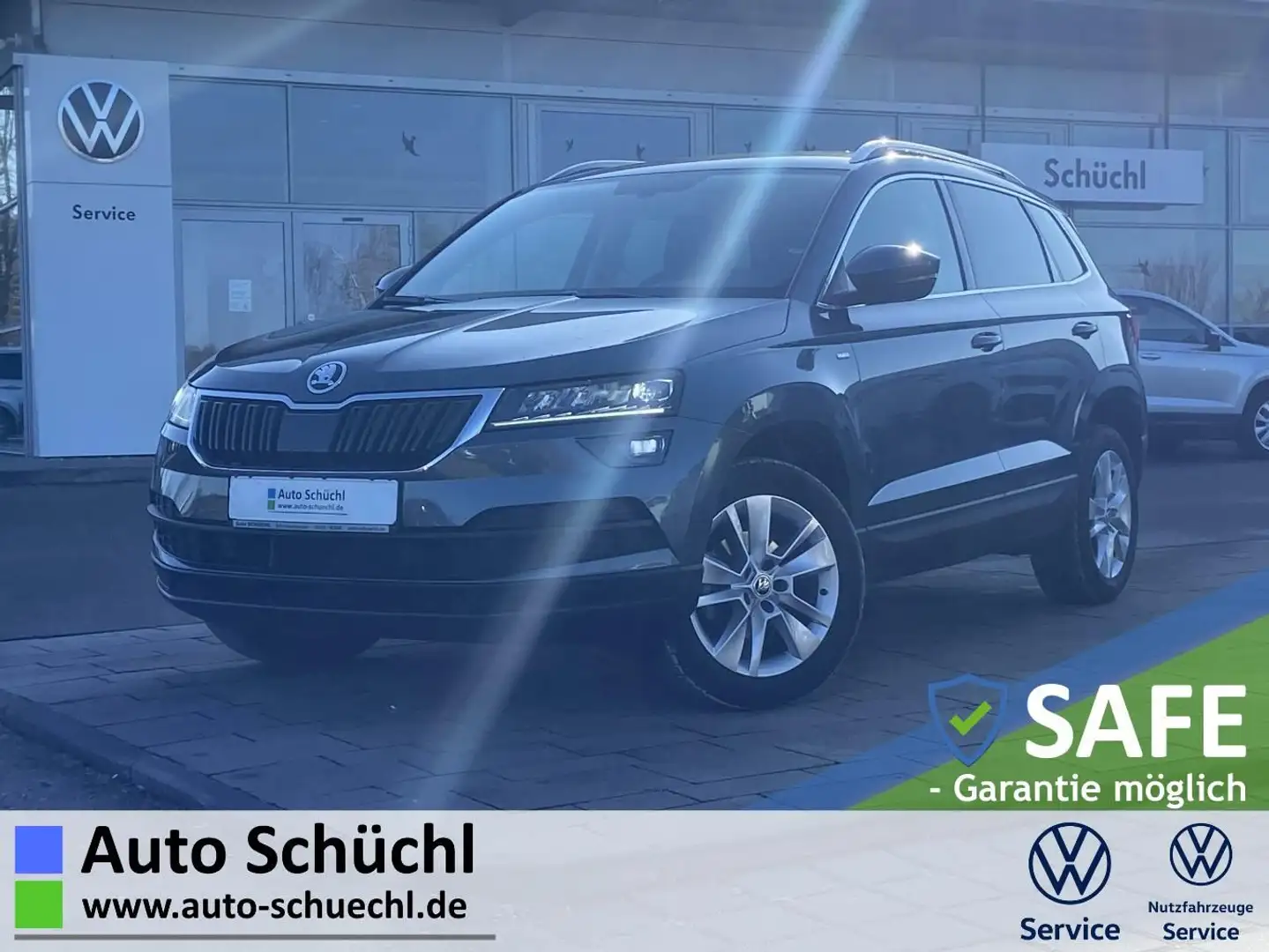 Skoda Karoq 1.5 TSI DSG Clever SMART-LINK+NAVI+LED+KEY Grau - 1