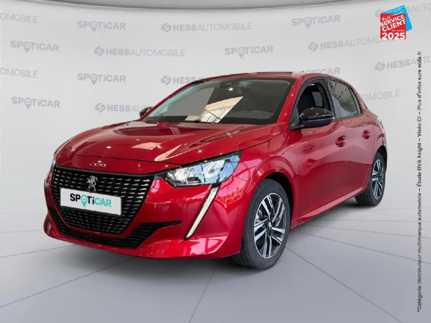 Peugeot 208 1.2 PureTech 100ch S/S Allure Pack Camera GPS Rouge - 1