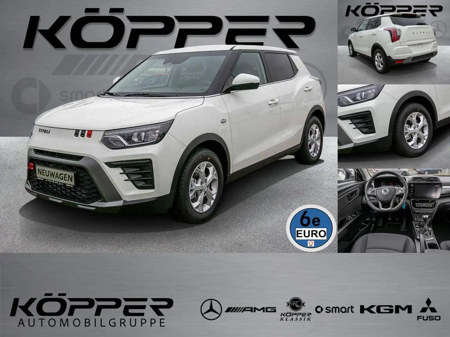 KGM Tivoli Nomad Exclusive White Edition Navi Blanco - 1