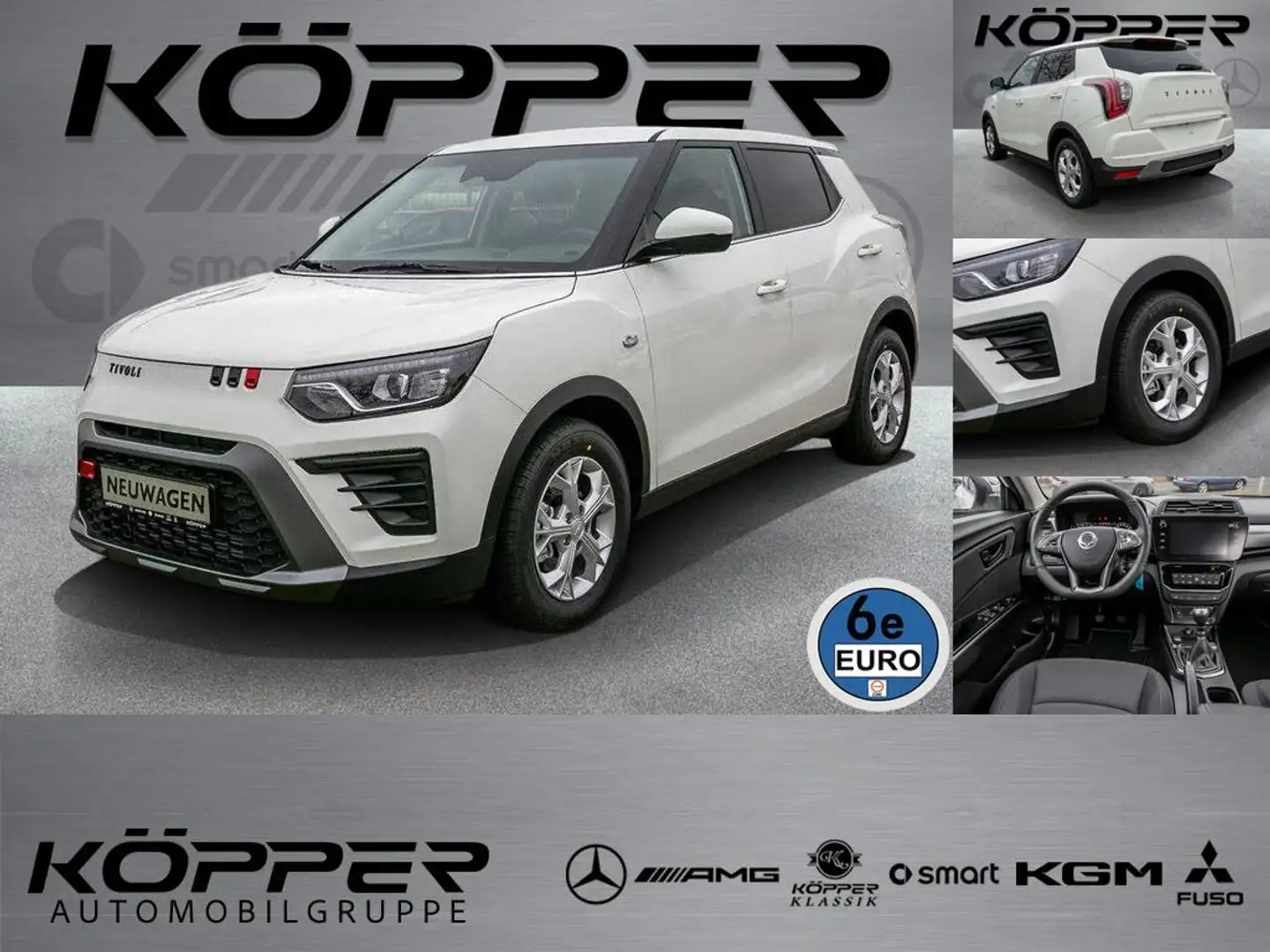 KGM Tivoli Nomad Exclusive White Edition Navi Білий - 1