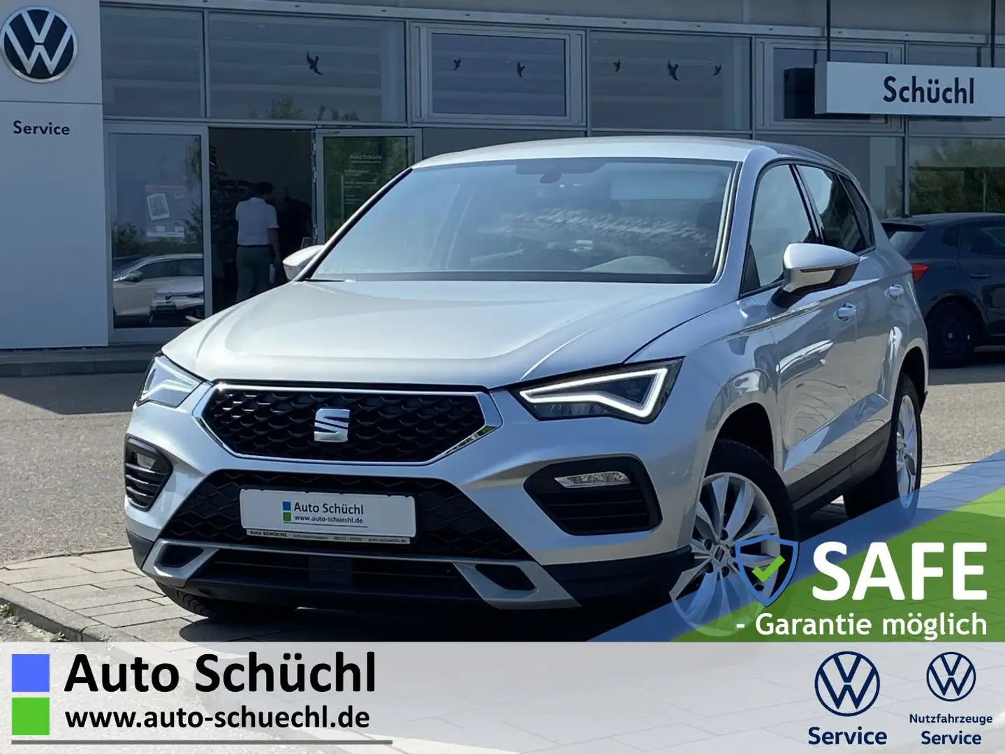 SEAT Ateca 1.5 TSI Style NAVI-PRO+LED+AHK+FULL-LINK+S Silber - 1