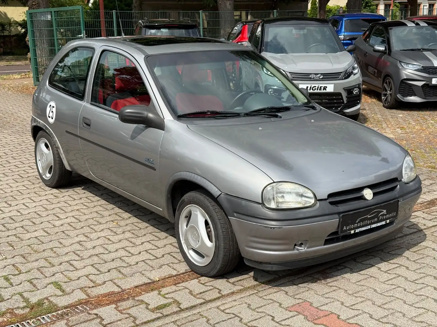 Opel Corsa 25 Km/h ABS Airbag Schiebedach Gris - 1