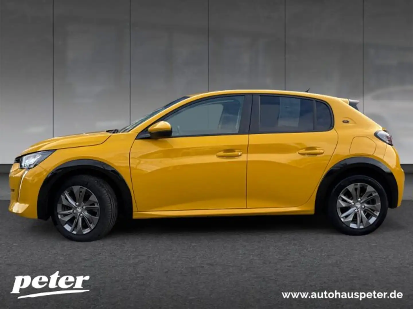 Peugeot 208 e208 136 Active Pack 11 KW Charger+SHZ+EPH Gelb - 2
