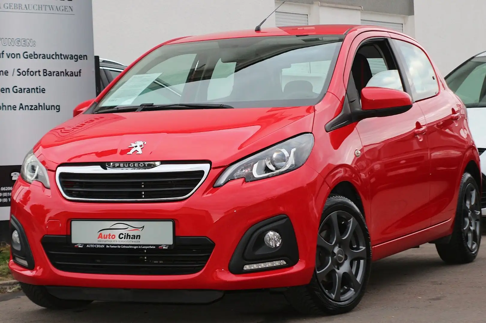 Peugeot 108 Active nur 49000KM! + RENTNERFAHRZG! + KLIMA Rouge - 2