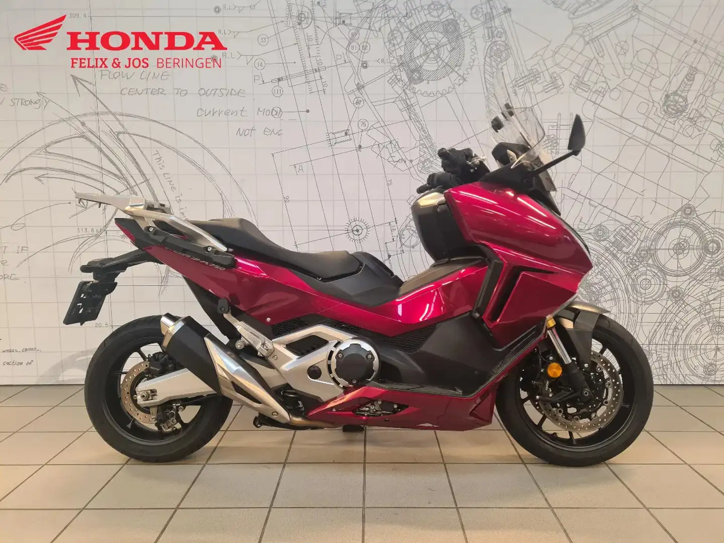 Honda Forza 750 NSS Roşu - 1