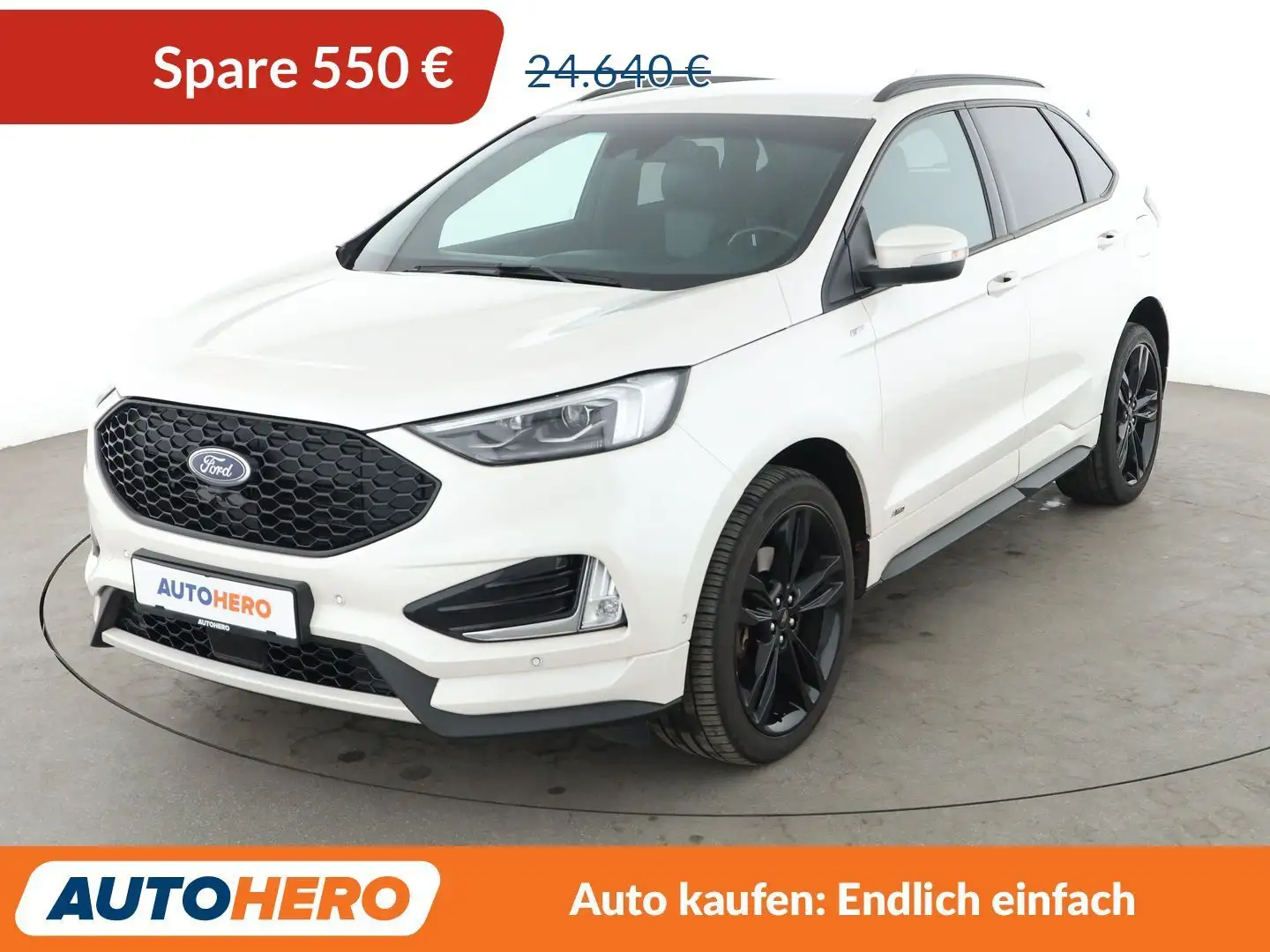 Ford Edge 2.0 TDCi EcoBlue ST-Line 4x4 Aut*NAVI*LED*ACC*CAM* Weiß - 1