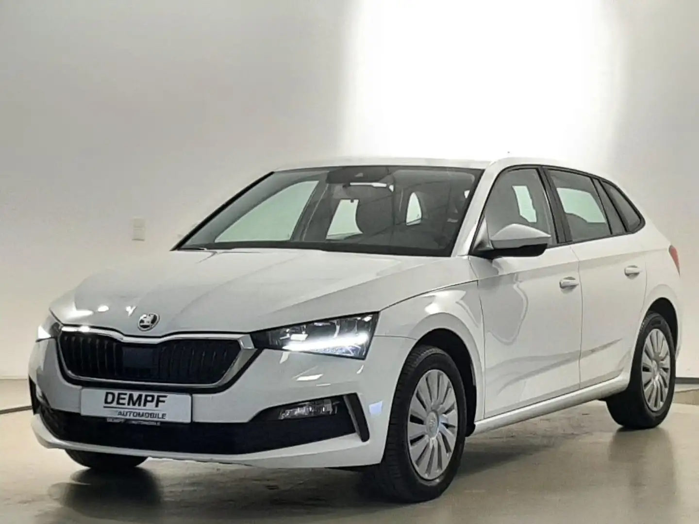 Skoda Scala Active*Klima*SHZ*PDC*CarPlay*Spur*1. Hand* Blanc - 1